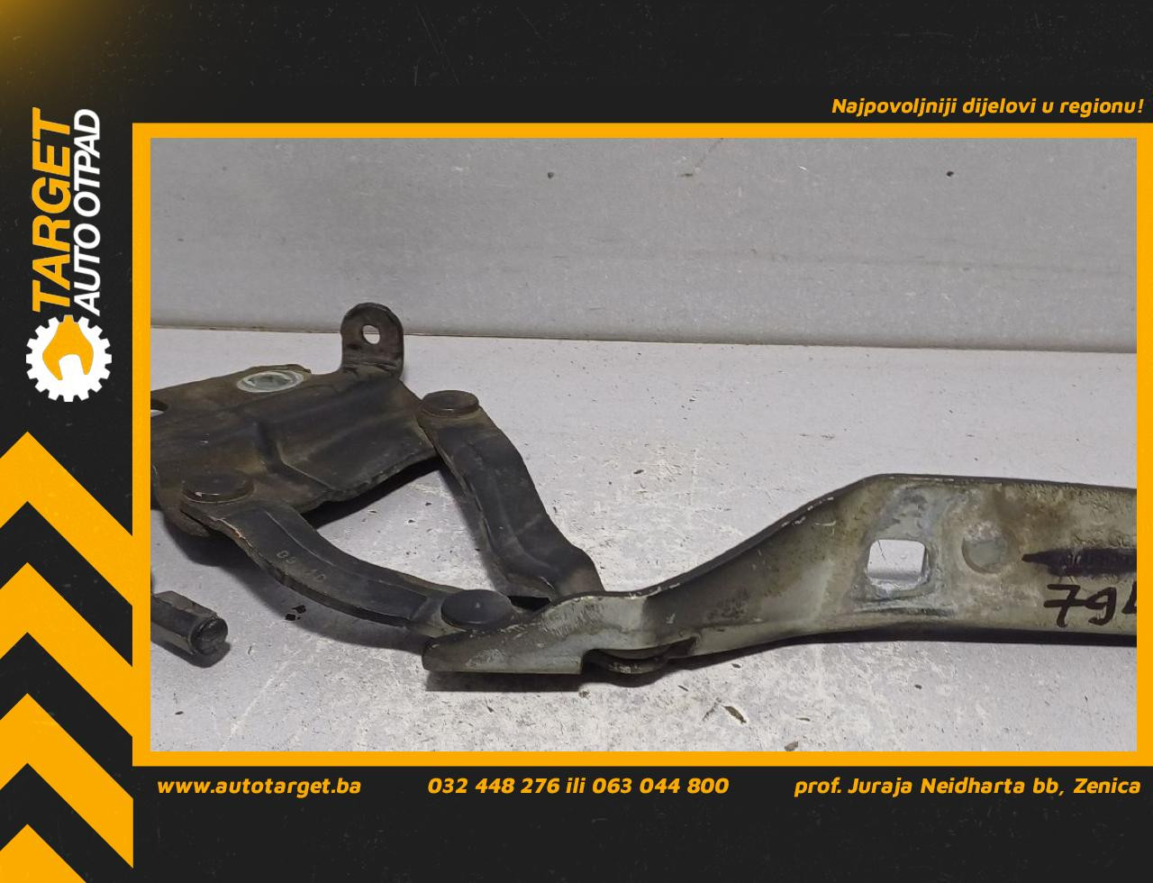 SKARE OD HAUBE VW PASSAT B6 > 05-10 3C0823302E