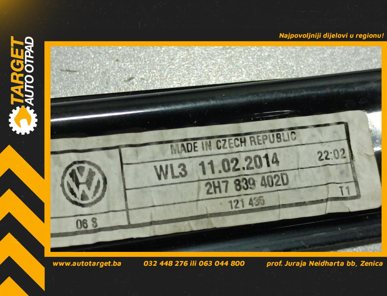 DIJELOVI ELEKTRO PODIZAC STAKLA VW AMAROK > 11-16 2H7839402D