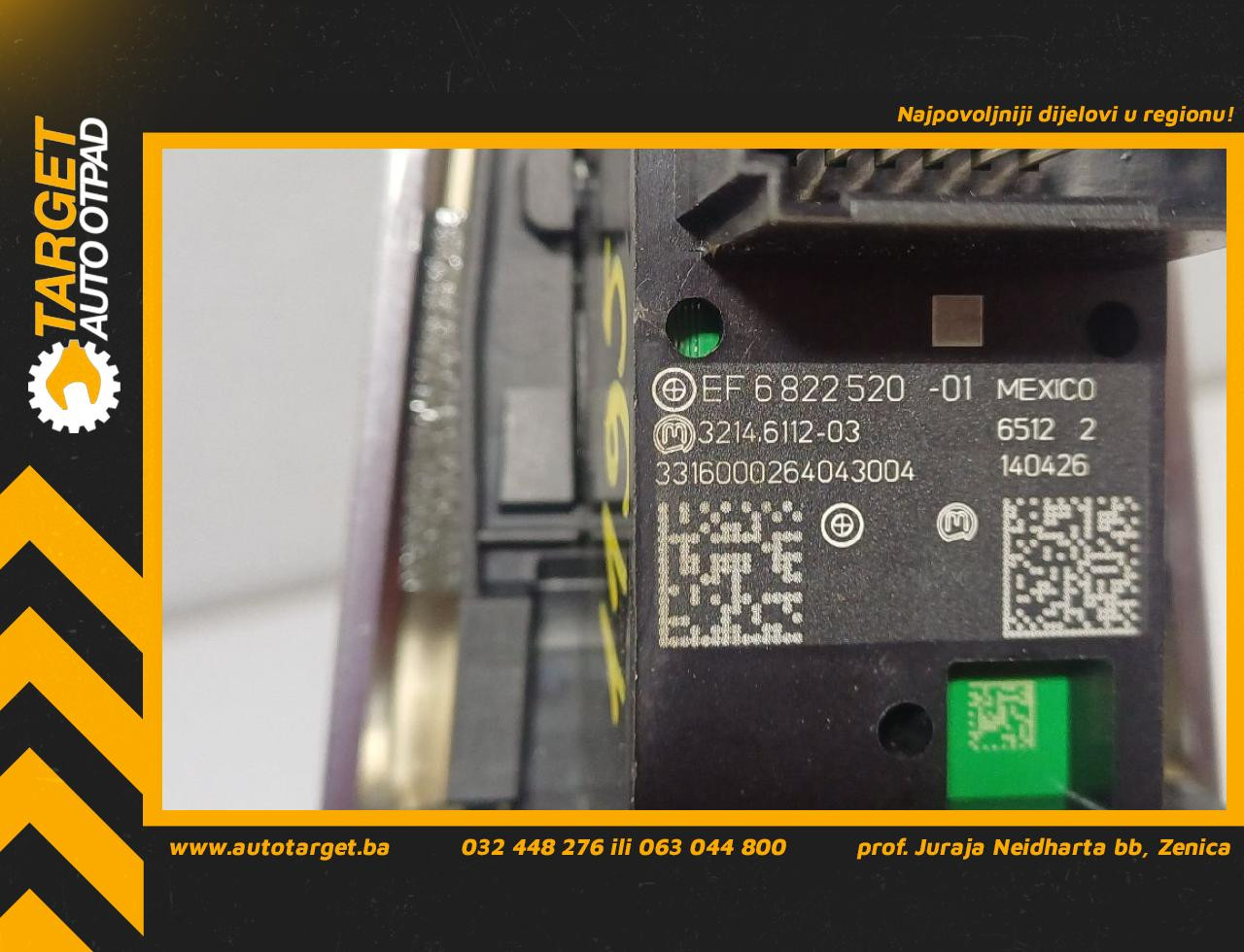 DIJELOVI PREKIDAC BMW X5 (F15) > 13-18 3.0 6822520