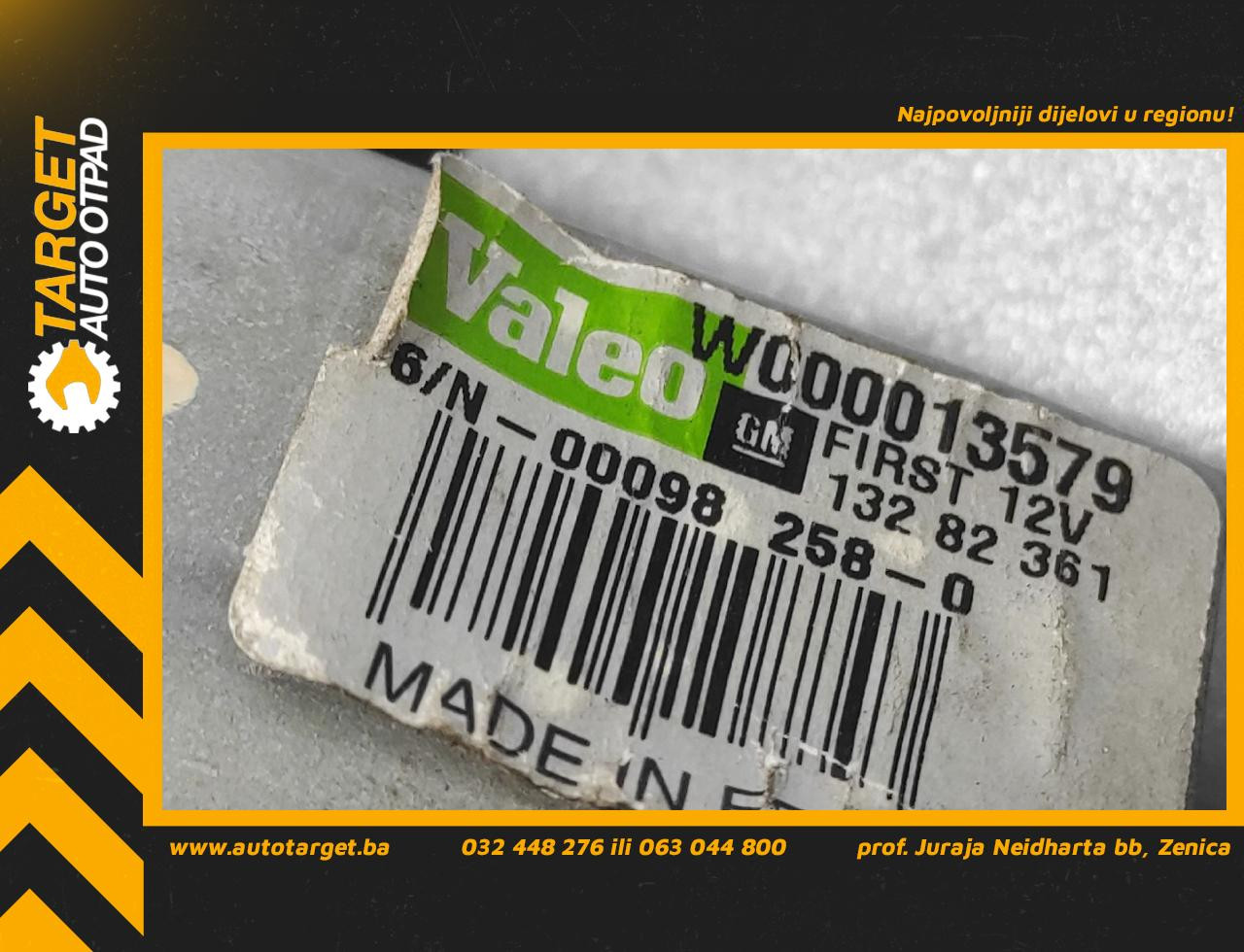 MOTORIC BRISACA GEPEKA OPEL MERIVA B > 10-13 W000013579