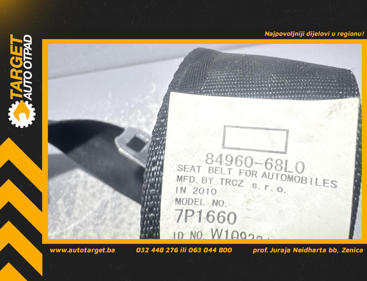 DIJELOVI POJAS SUZUKI SWIFT > 10-13 1.3 8496068L0