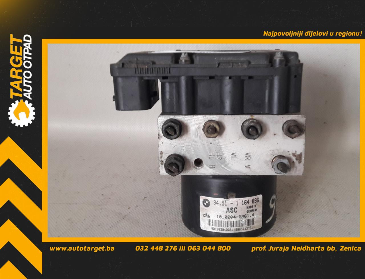 ABS ELEKTRONIKA BMW SERIJA 3 (E46) > 98-01 34511164897 1002040061