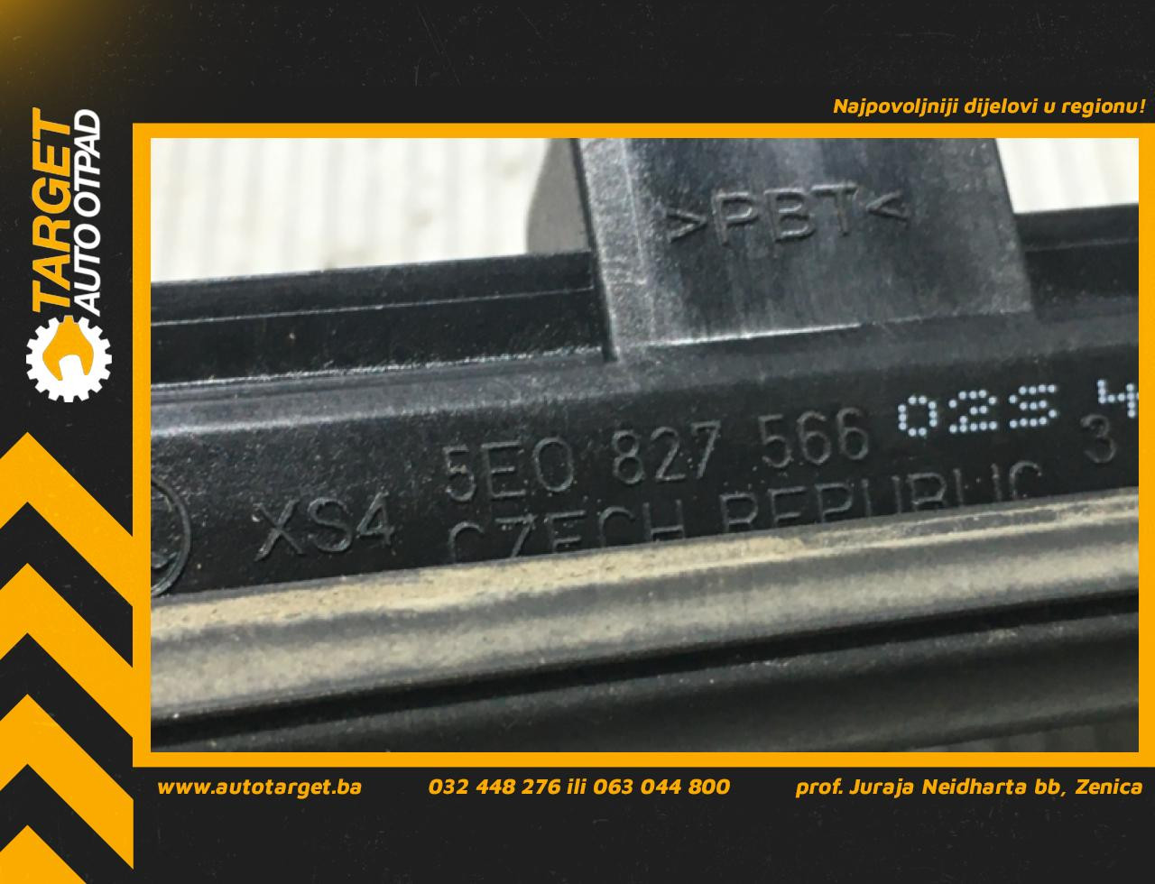DIJELOVI RUCKA GEPEKA SKODA FABIA > 10-14 5E0827566