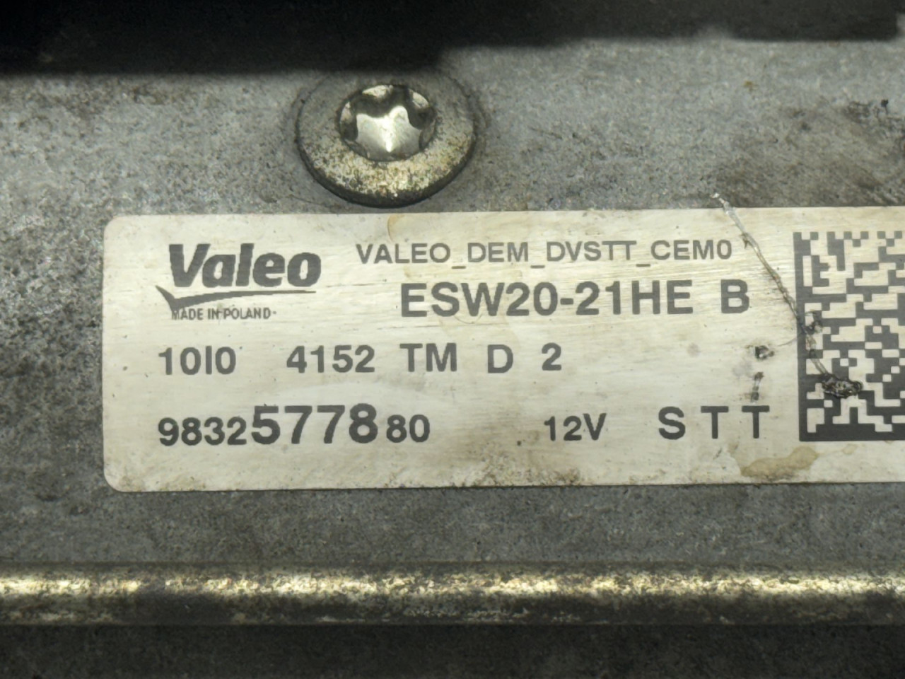 DIJELOVI ALNASER OPEL GRANDLAND > 17 - 9832577880