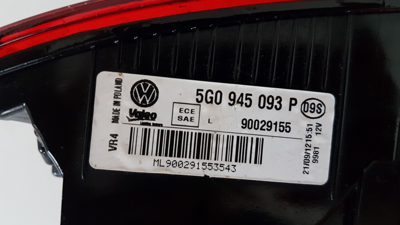 STOP SVJETLO VW GOLF 7 > 12-16 VW400015 5G0945093P
