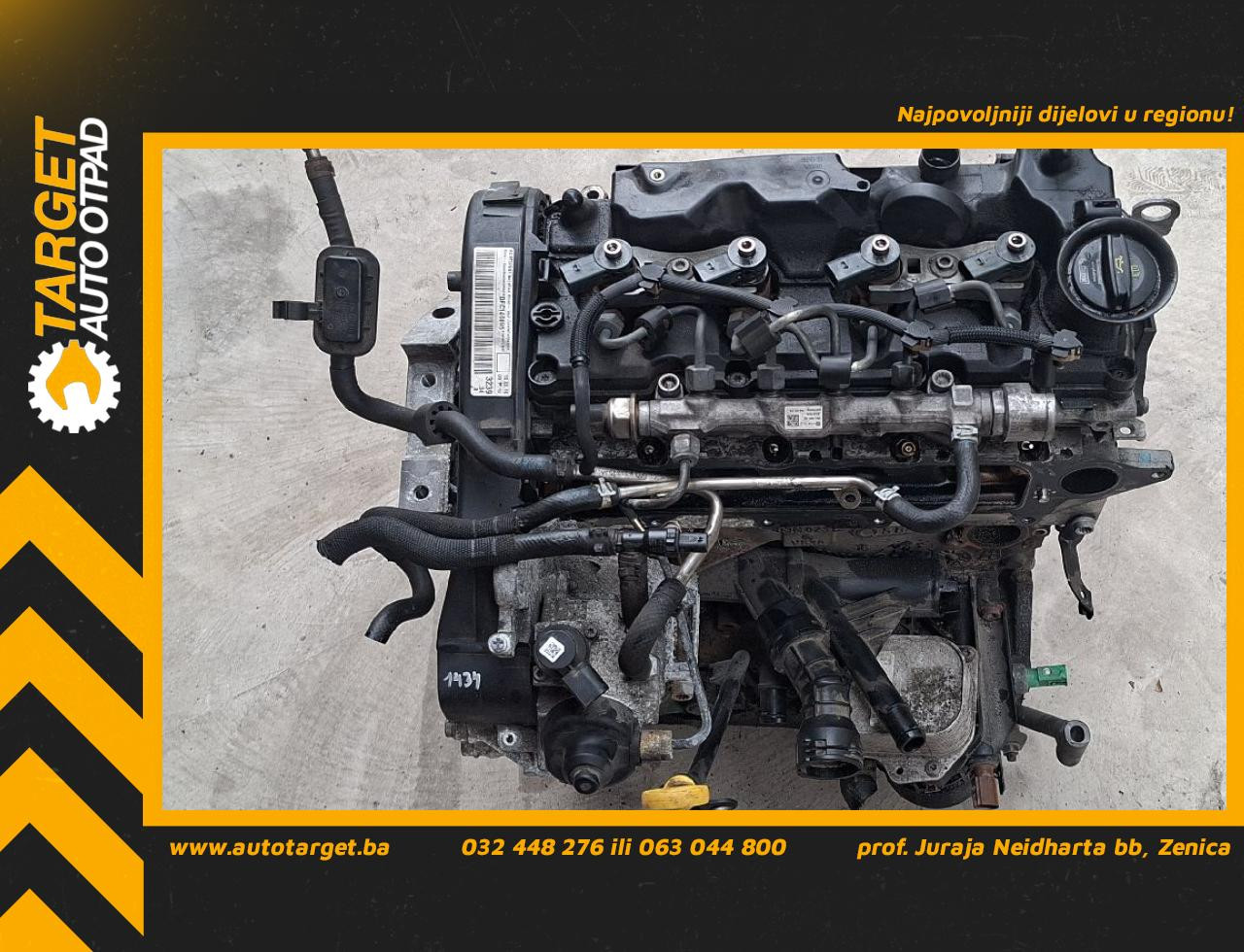 DIJELOVI MOTOR SKODA SUPERB > 15-19 2.0 DFC