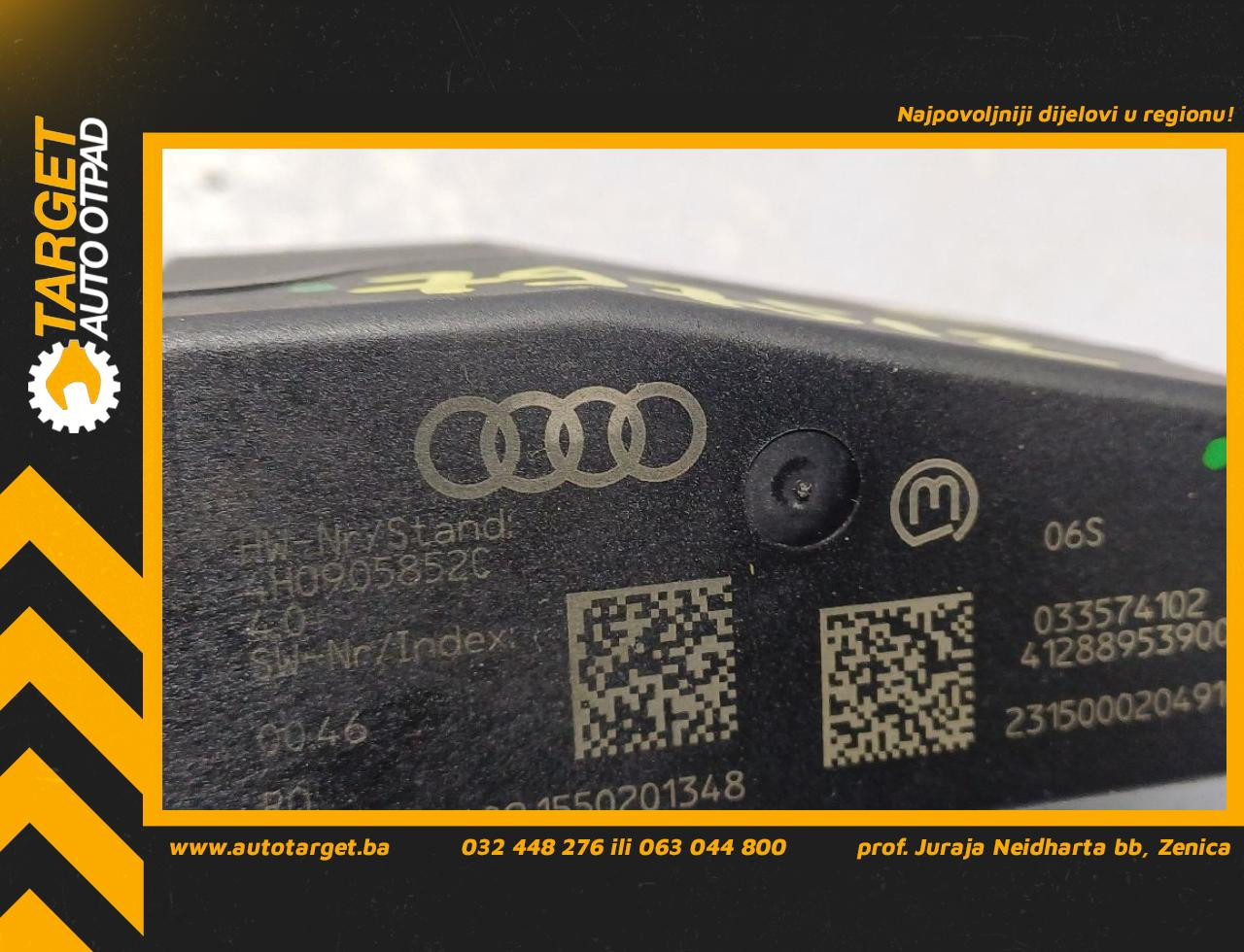 DIJELOVI ELEKTRONIKA MODUL AUDI A6 4G > 14-18 2.0 4H0905852C