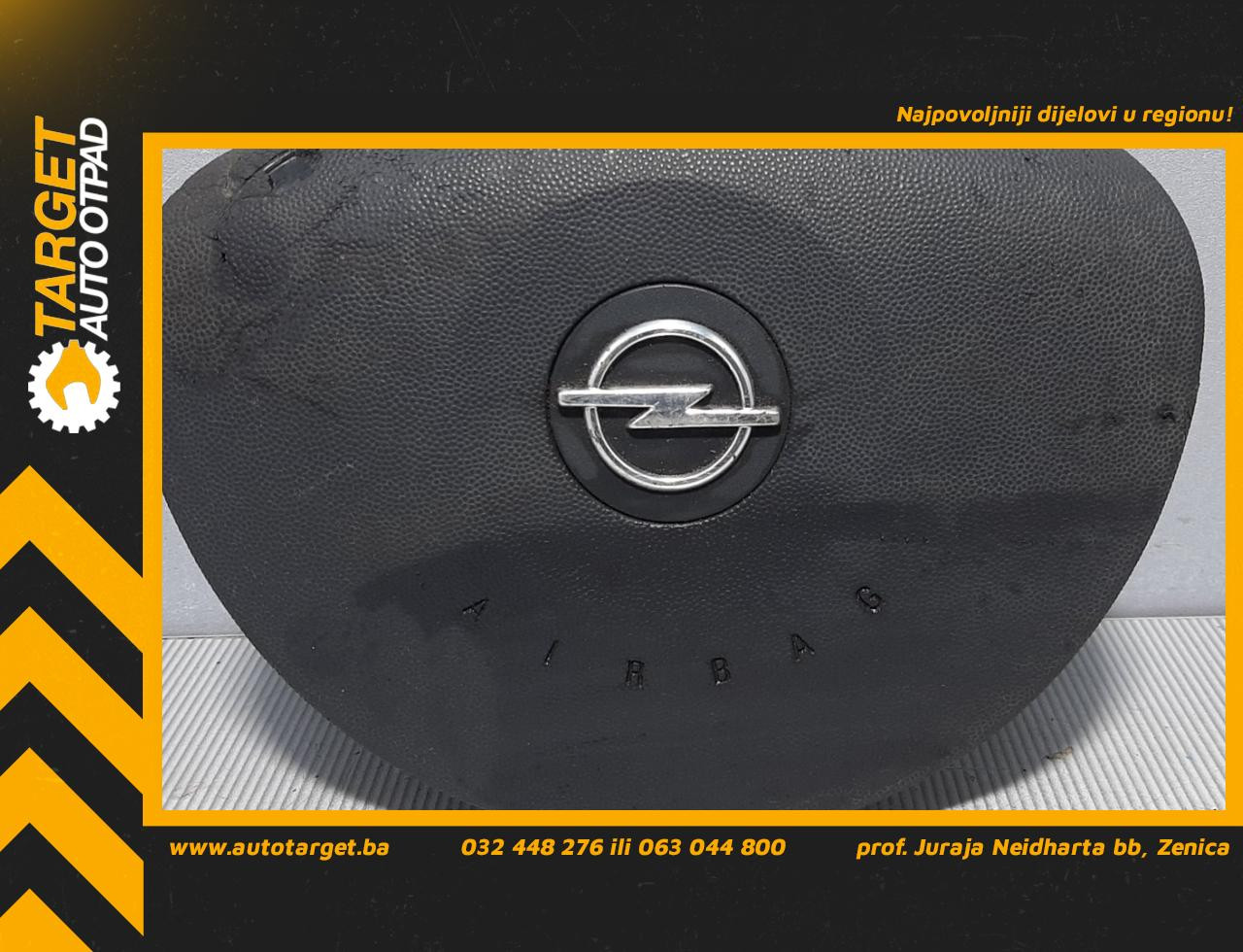 DIJELOVI AIRBAG VOLANA OPEL CORSA C > 00-03 09130793