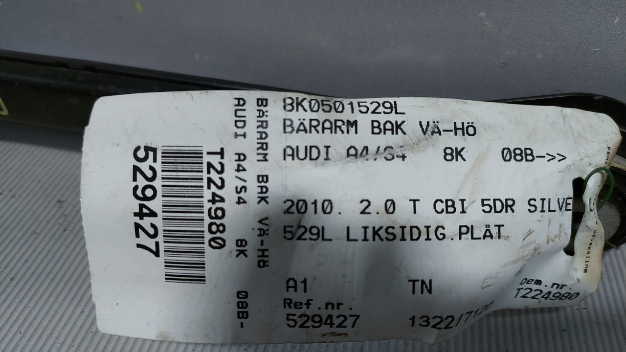 DIJELOVI RAME AUDI A4 (B8) > 07-11 8K0501529L