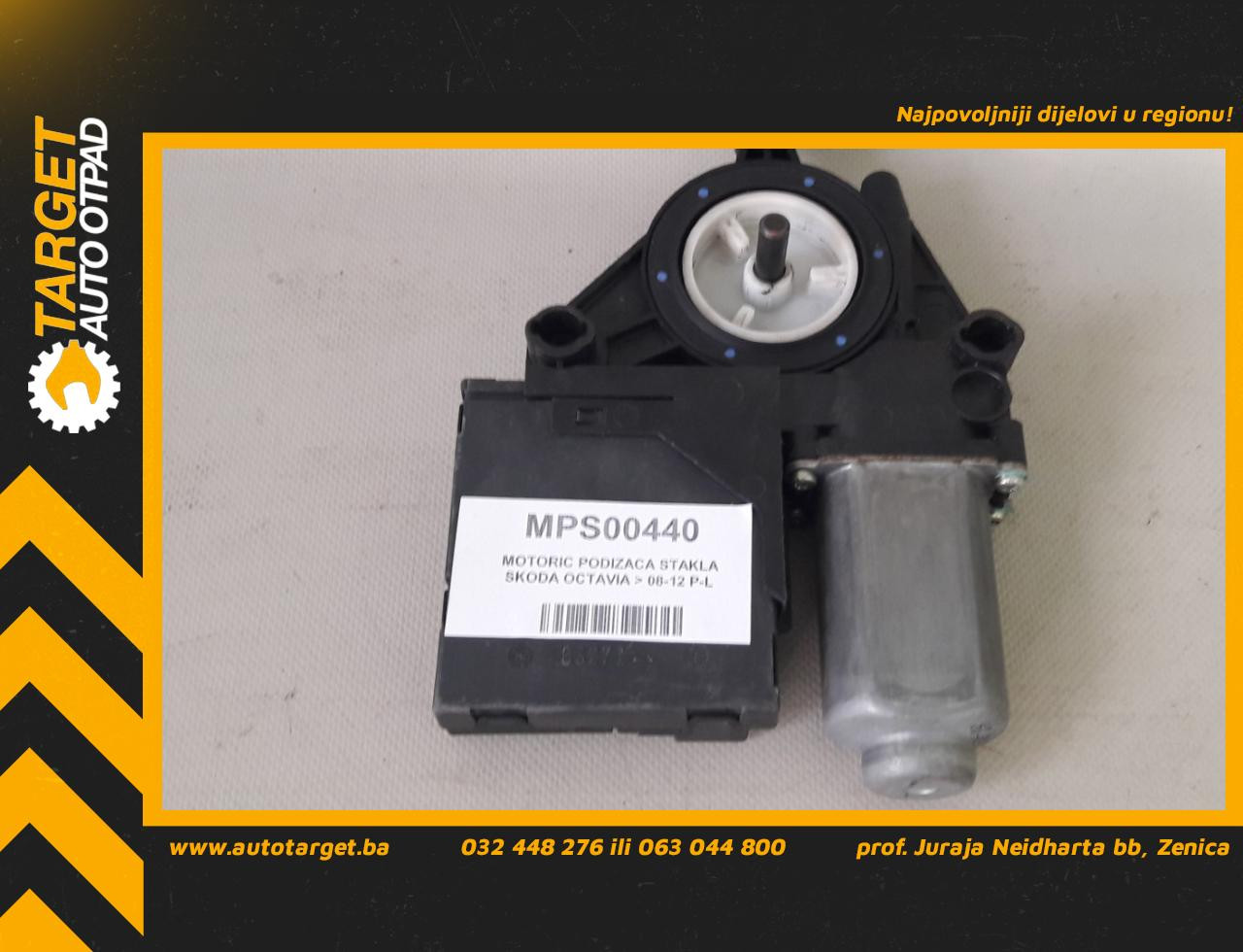 MOTORIC PODIZACA STAKLA SKODA OCTAVIA > 08-13 1K0959793G 1T095970