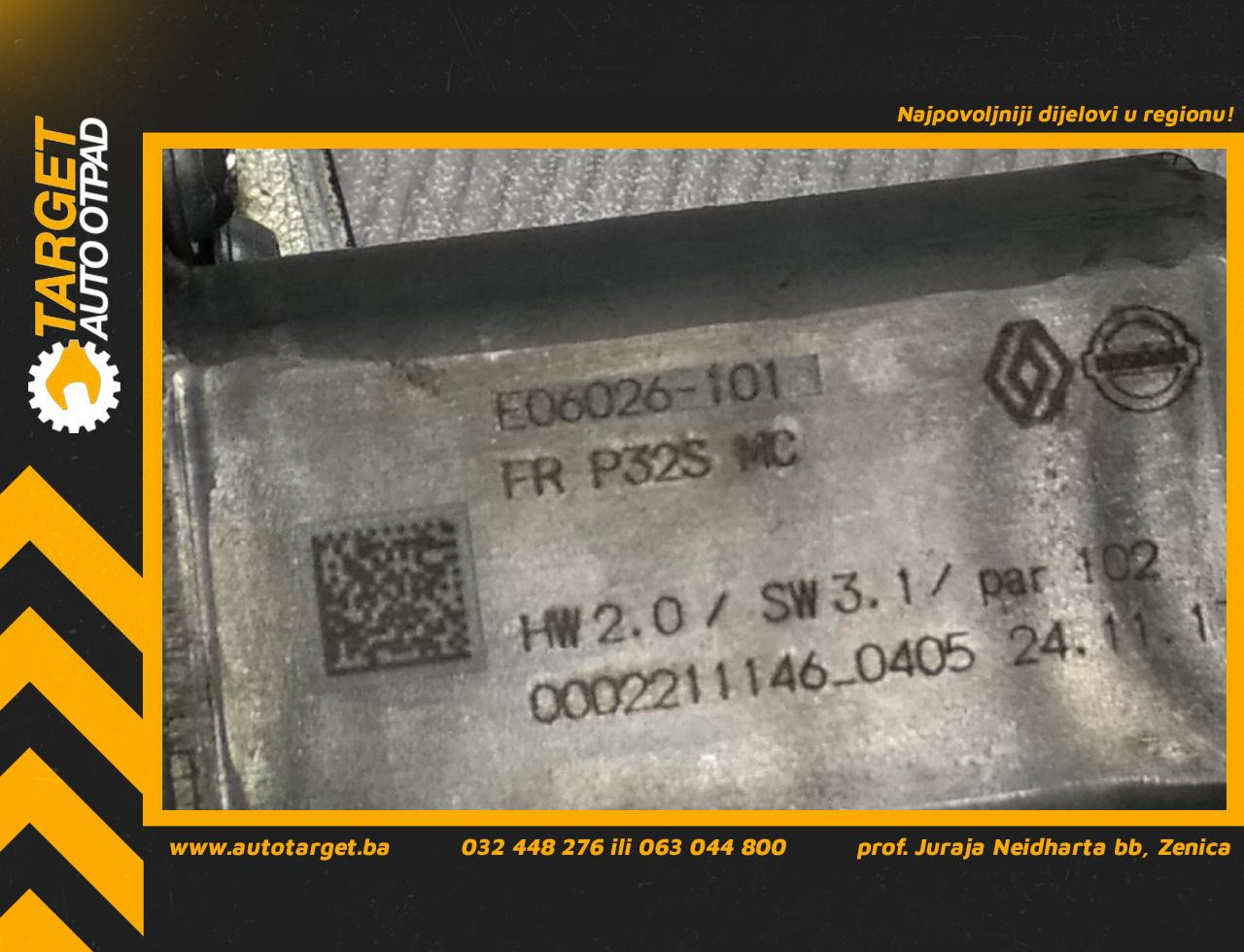 MOTORIC PODIZACA STAKLA NISSAN QASHQAI > 17-21 E06026101