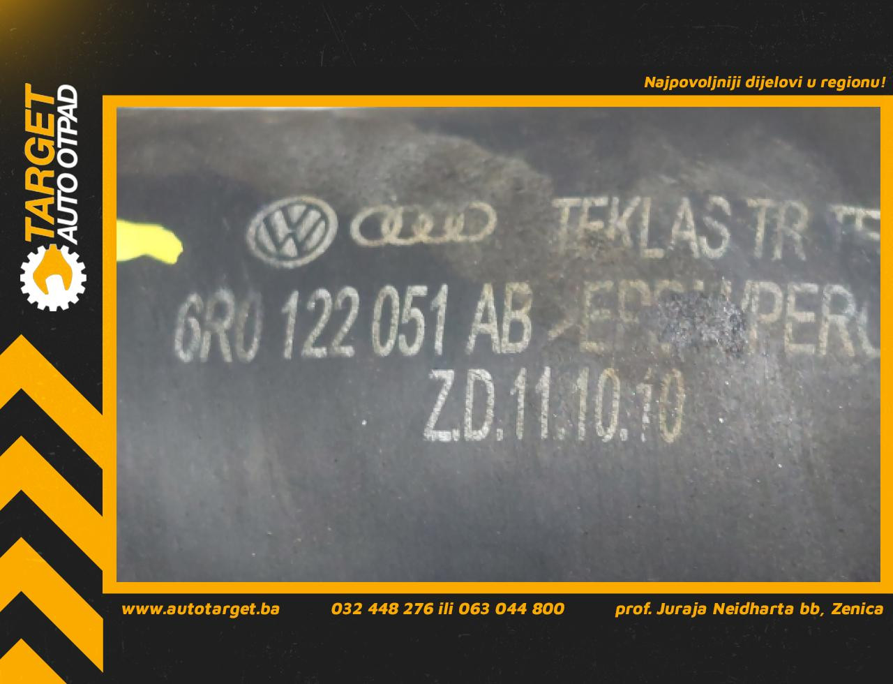 DIJELOVI CRIJEVO VW POLO > 09-14 6R0122051AB