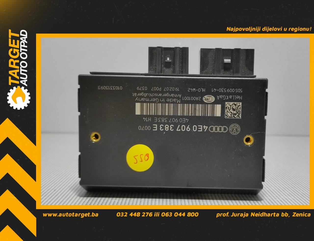 ELEKTRONIKA MODUL AUDI Q7 > 06-09 4E0907383E