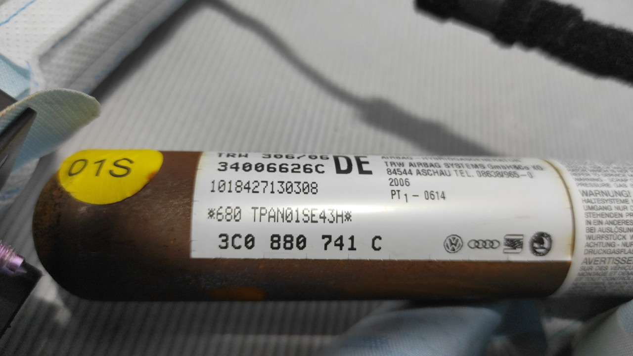 KROVNI AIRBAG VW PASSAT B6 > 05-10 3C0880741C