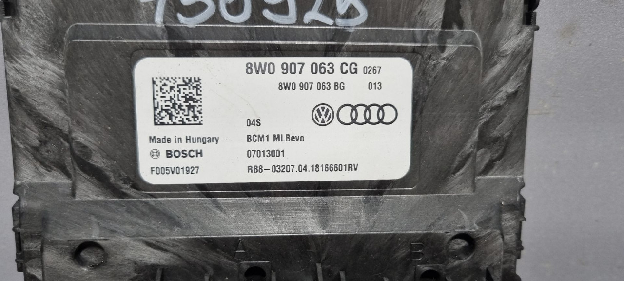 BCM ELEKTRONIKA AUDI A5 (8W0) SPORTBACK > 17- 8W0907063
