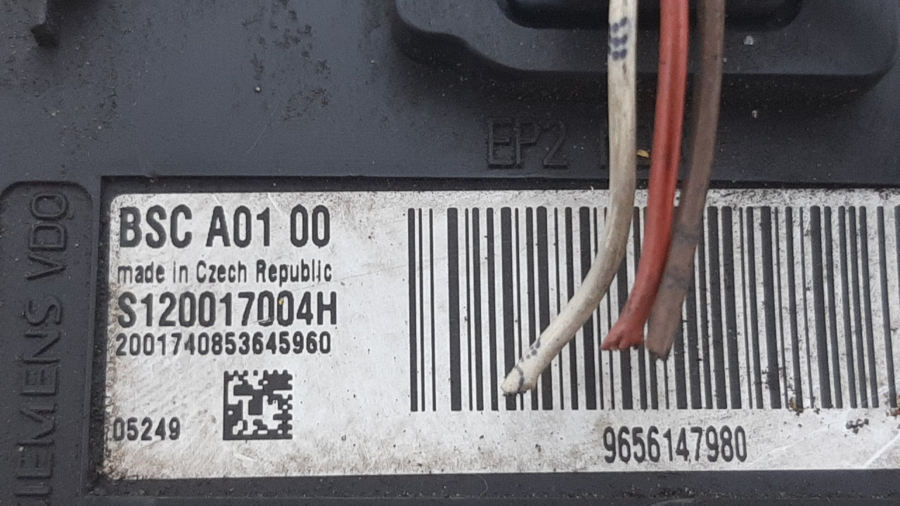 ELEKTRONIKA MODUL PEUGEOT 307 > 01-05 S120017004H