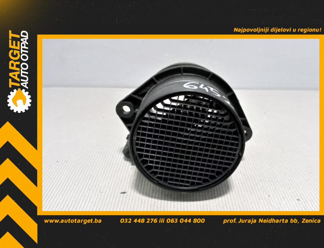DIJELOVI PROTOK ZRAKA VW CADDY > 10-15 0281002956