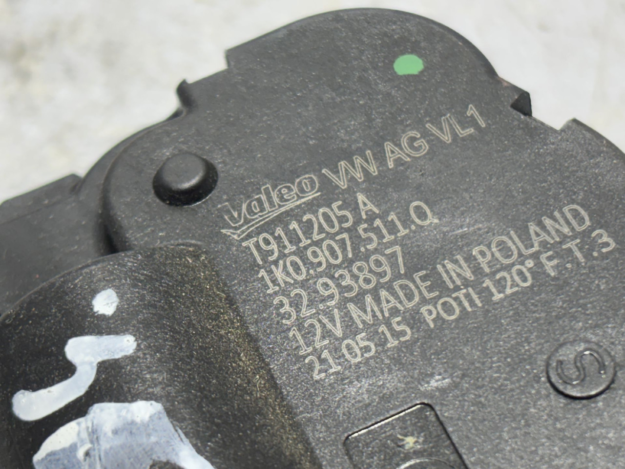 DIJELOVI MOTORIC KLAPNE VW TIGUAN > 11-15 1K0907511Q