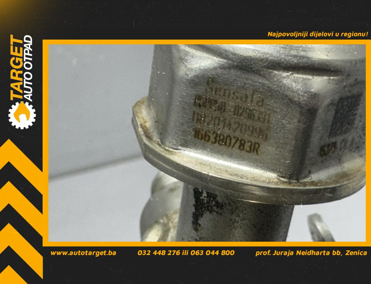 SENZOR PRITISKA GORIVA NISSAN QASHQAI > 14-17 166380783R