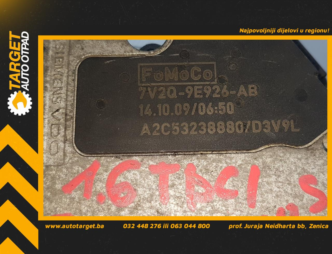 DIJELOVI DOZER KLAPNA FORD FOCUS > 07-11 1.6 7V2Q9E926AB
