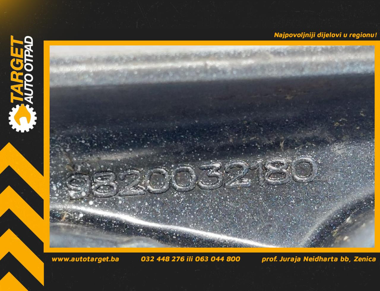 DIJELOVI BAGLAMA PEUGEOT EXPERT/TRAVELLER > 16- 2.0 9820032180