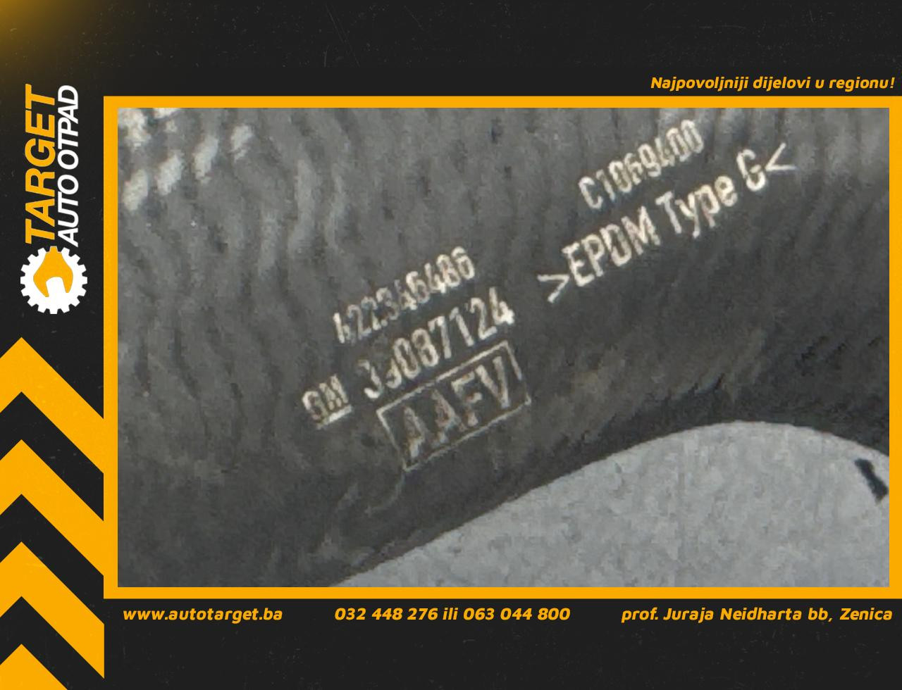 DIJELOVI CRIJEVO OPEL INSIGNIA > 17-19 1.6 39087124