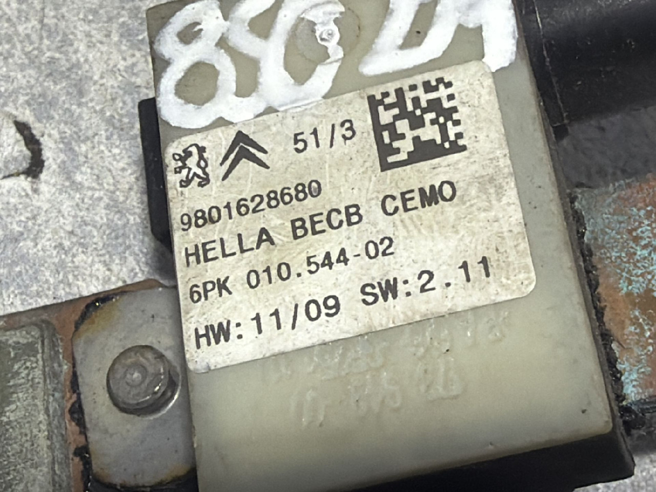 DIJELOVI KLEMA PEUGEOT 208 > 12-15 9801628680