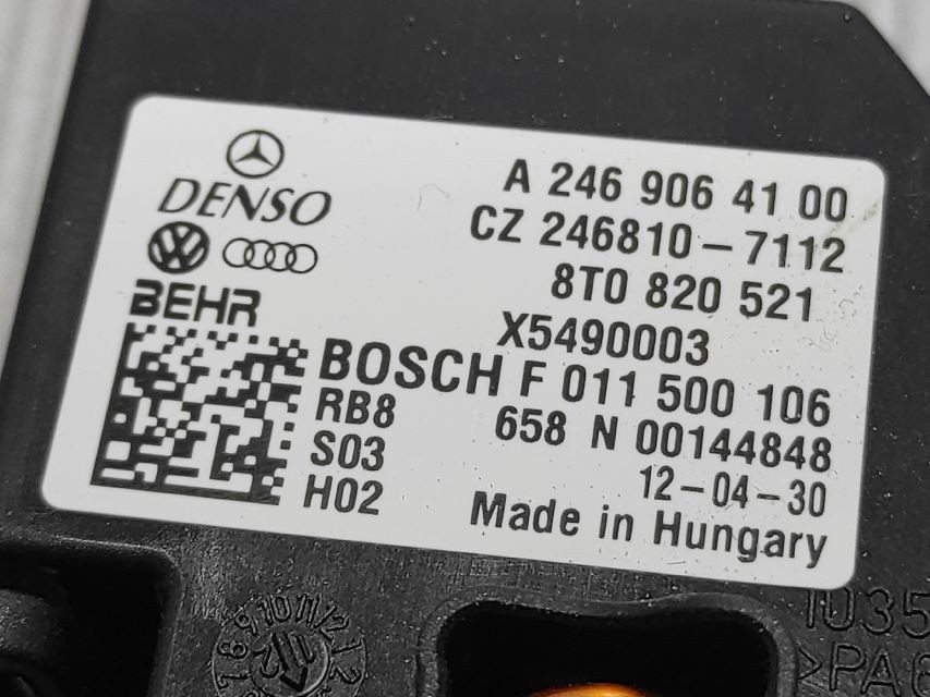 ELEKTRONIKA REOSTAT AUDI A4 (B8) > 12-15 8T0820521