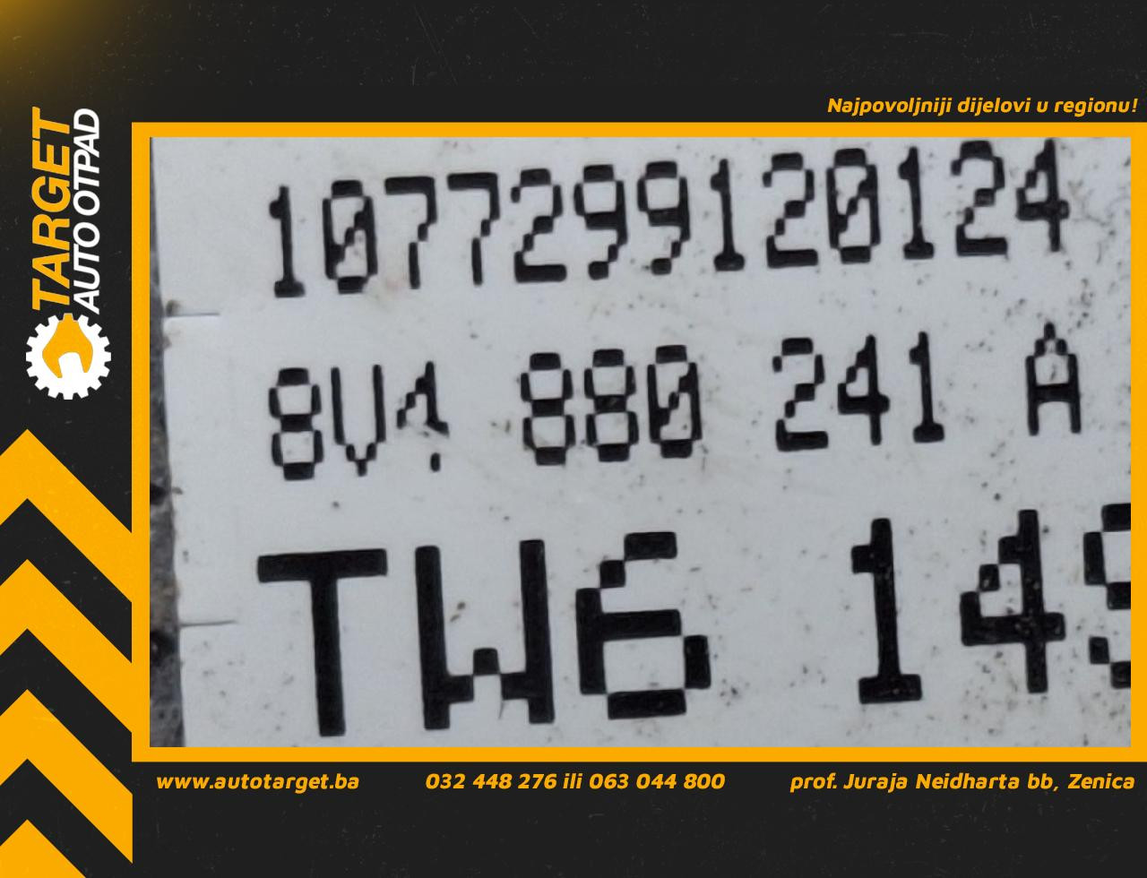 AIRBAG SJEDISTA AUDI A3 (8V1/8VA) > 12-16 8V4880241A