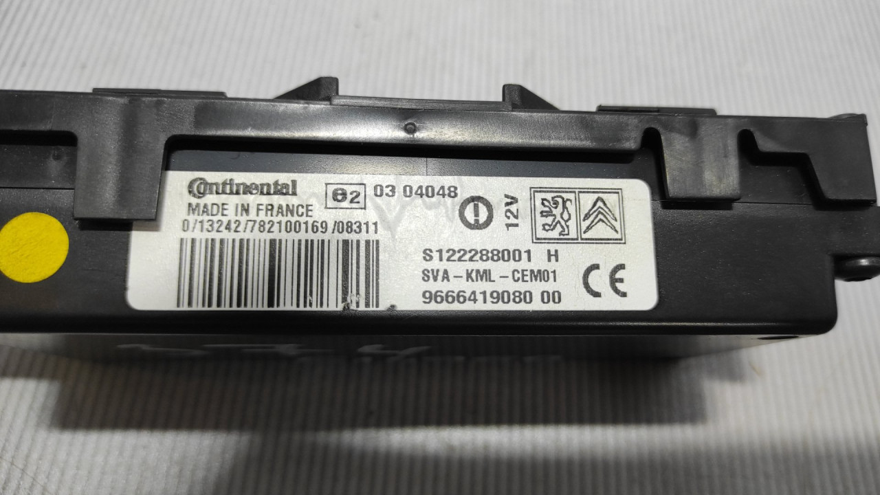 ELEKTRONIKA MODUL CITROEN C5 > 08-10 9666419080