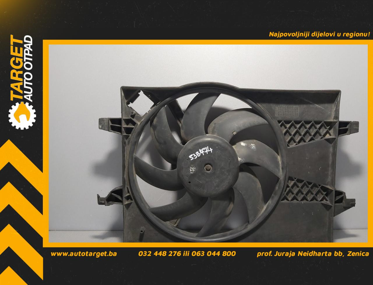 DIJELOVI VENTILATOR FORD FIESTA > 02-05