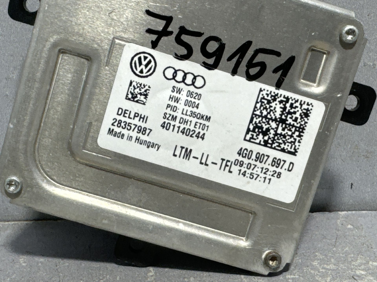 BALAST FARA SKODA OCTAVIA > 13-16 4G0907697D