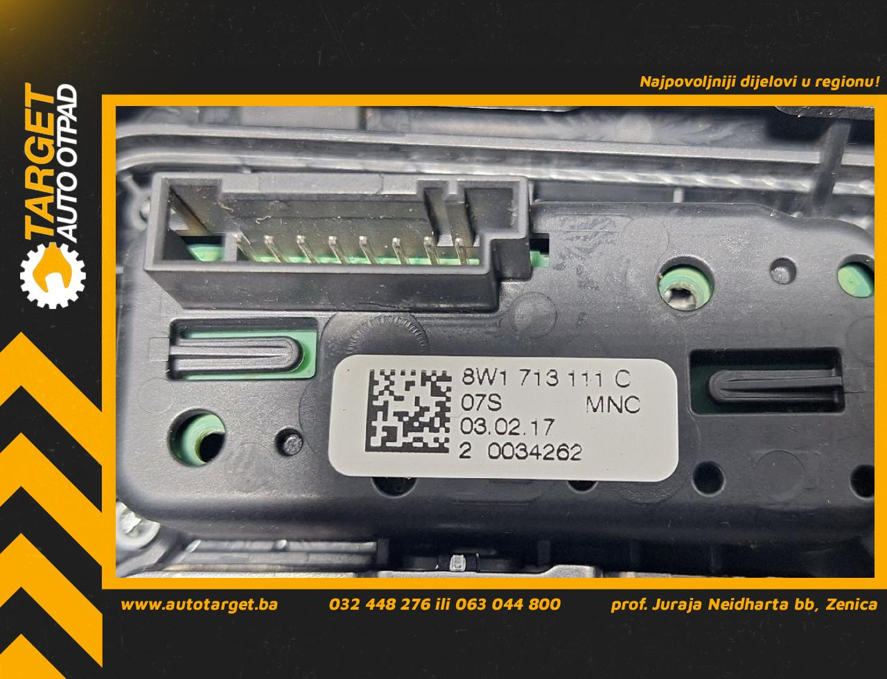 DIJELOVI PREKIDAC AUDI A4 (B9) > 15-18 2.0 8W1713111C