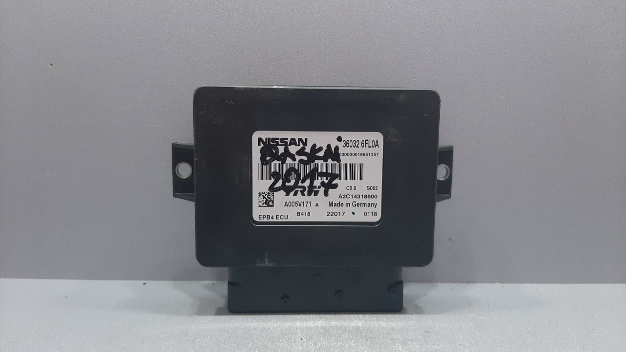 ELEKTRONIKA MODUL NISSAN QASHQAI > 14-17 360326FL0A
