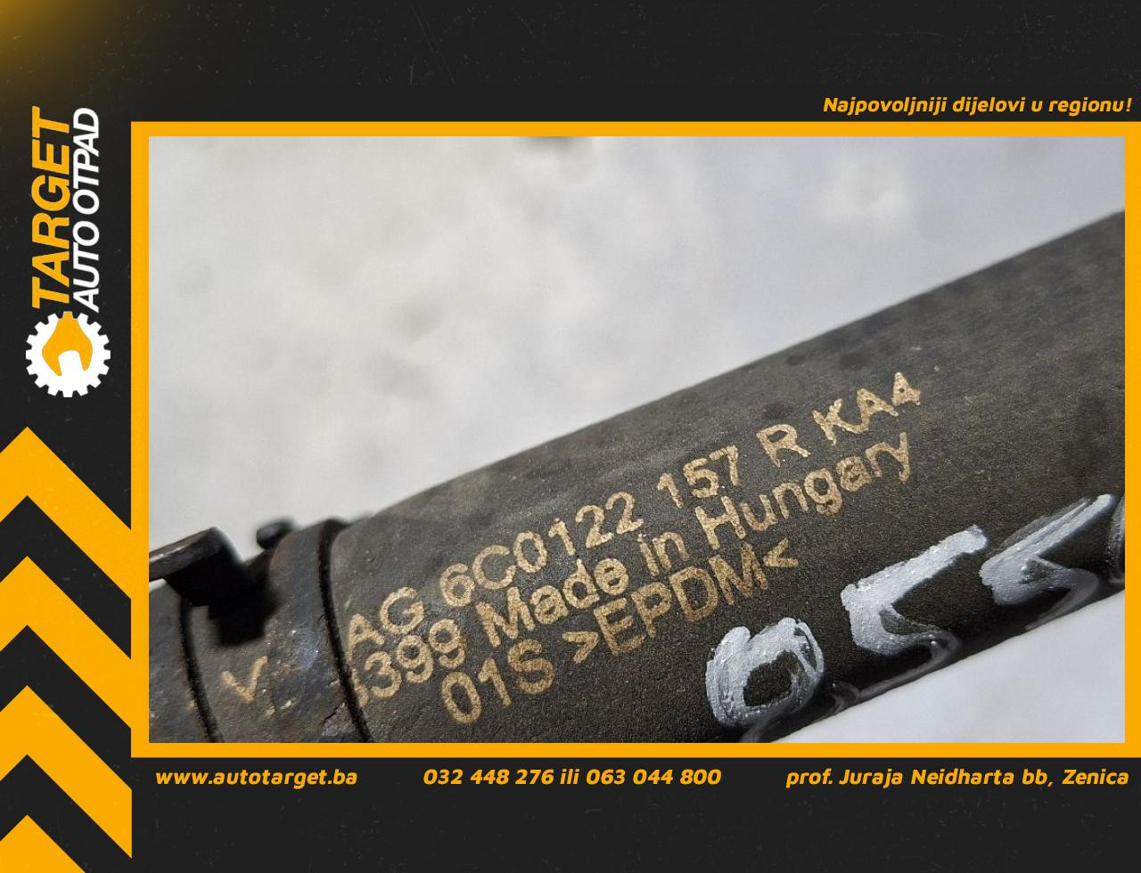 DIJELOVI CRIJEVO VW POLO > 14-17 1.4 6C0122157R