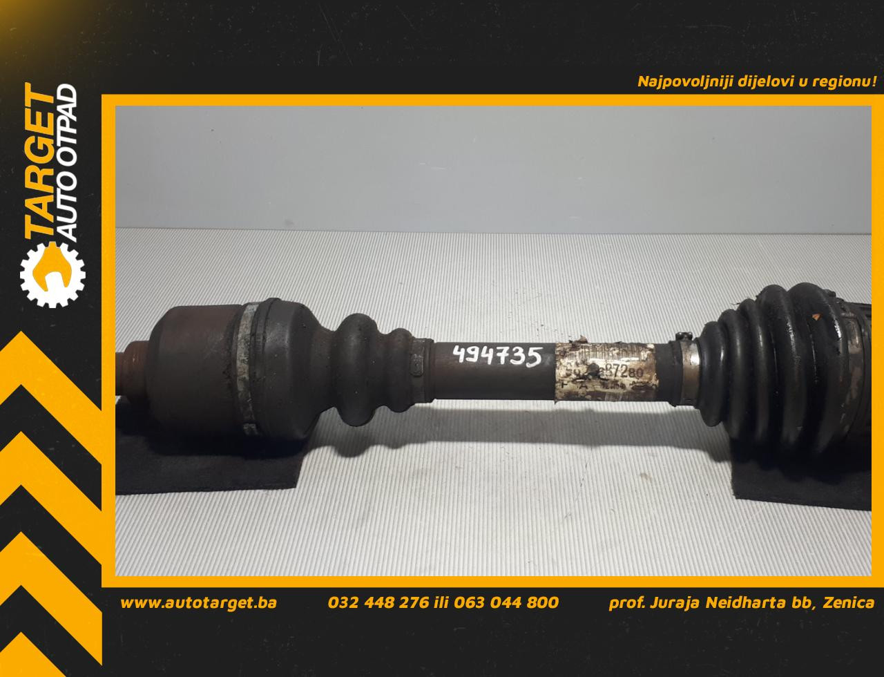 POLUOSOVINA CITROEN XSARA > 00-04 9623687280
