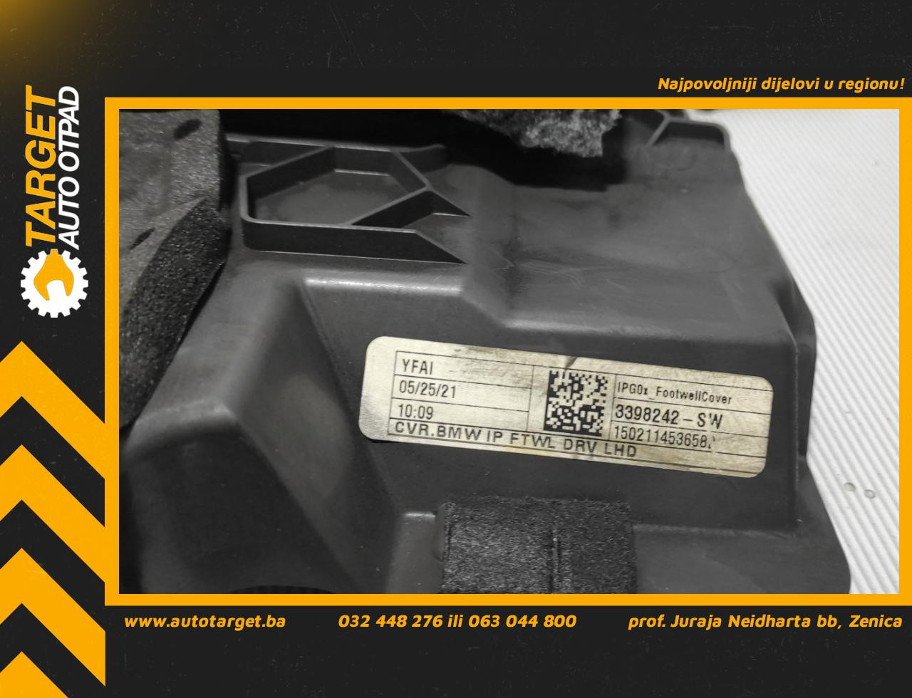 DIJELOVI PLASTIKA BMW X5 (G05) > 18- 3.0