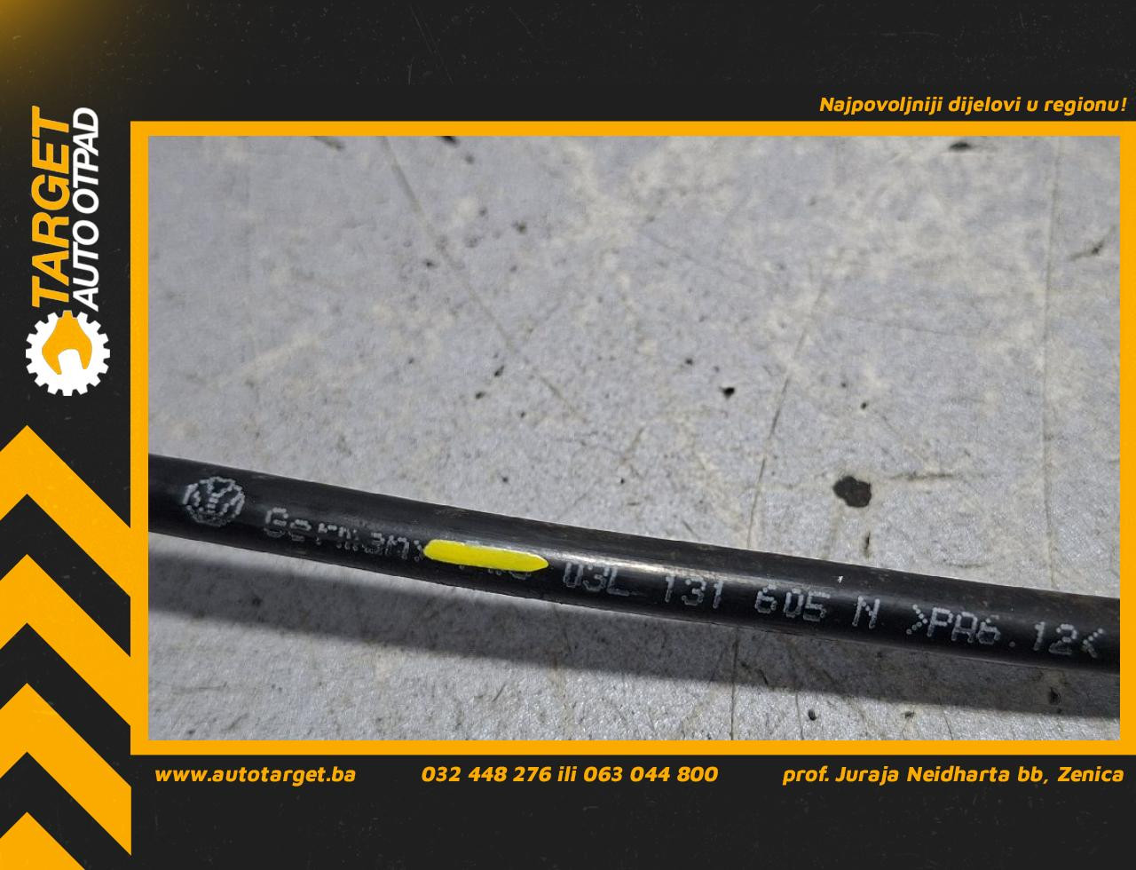 DIJELOVI CRIJEVO VW SHARAN > 10- 2.0 03L131605N