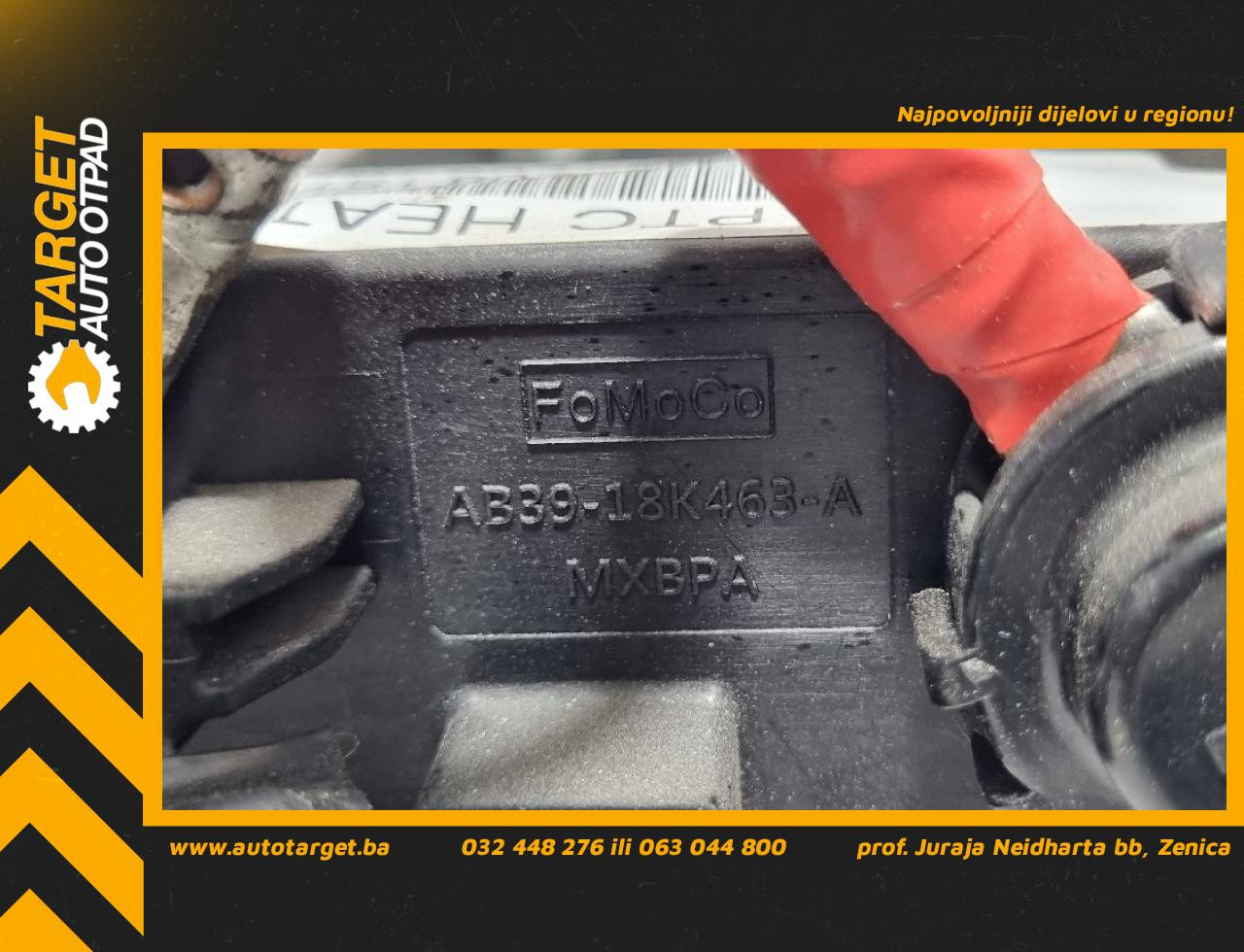 DIJELOVI GRIJAC FORD RANGER > 16- AB3918K463A