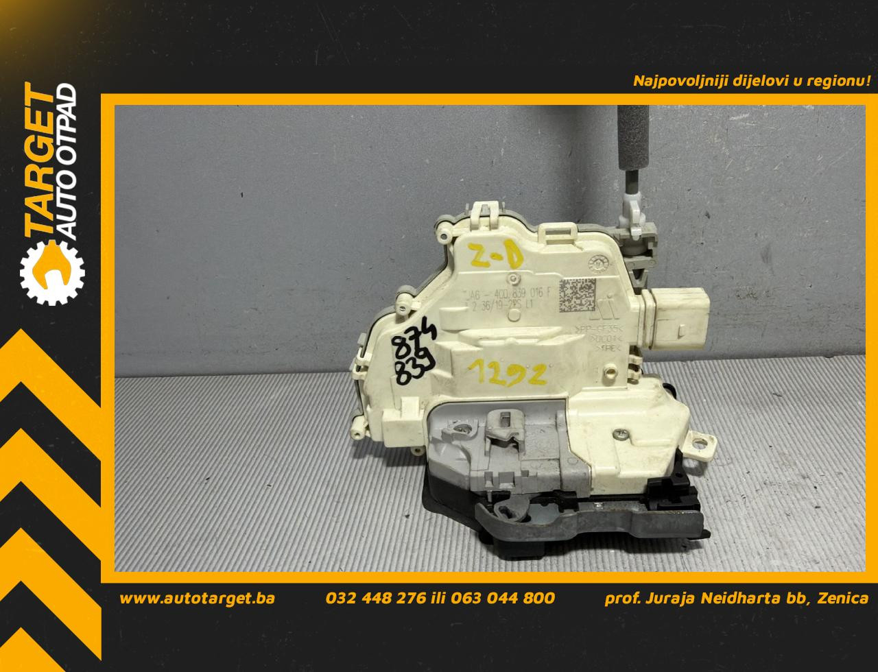 DIJELOVI BRAVA VRATA AUDI A4 (B9) > 19- 2.0 4G0839016F