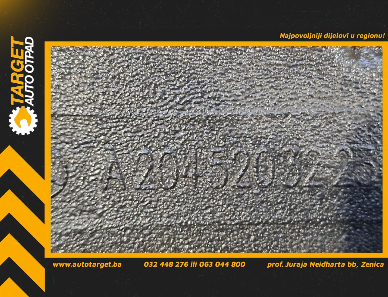 PODNA ZASTITA MERCEDES C KLASA (W204) > 11-13 A2045203223