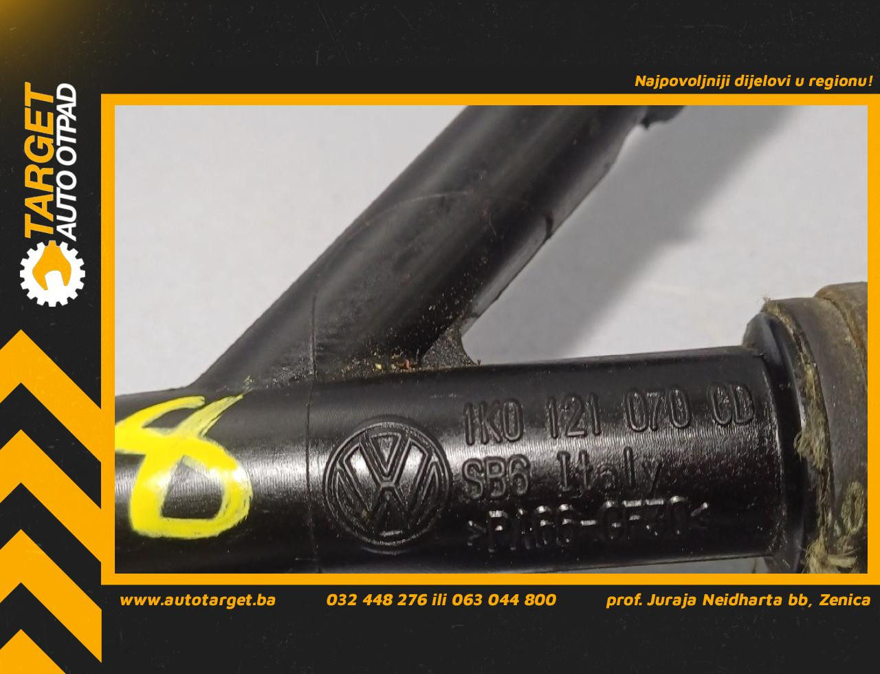 DIJELOVI CRIJEVO SEAT LEON > 09-12 1.2 1K0121070CD