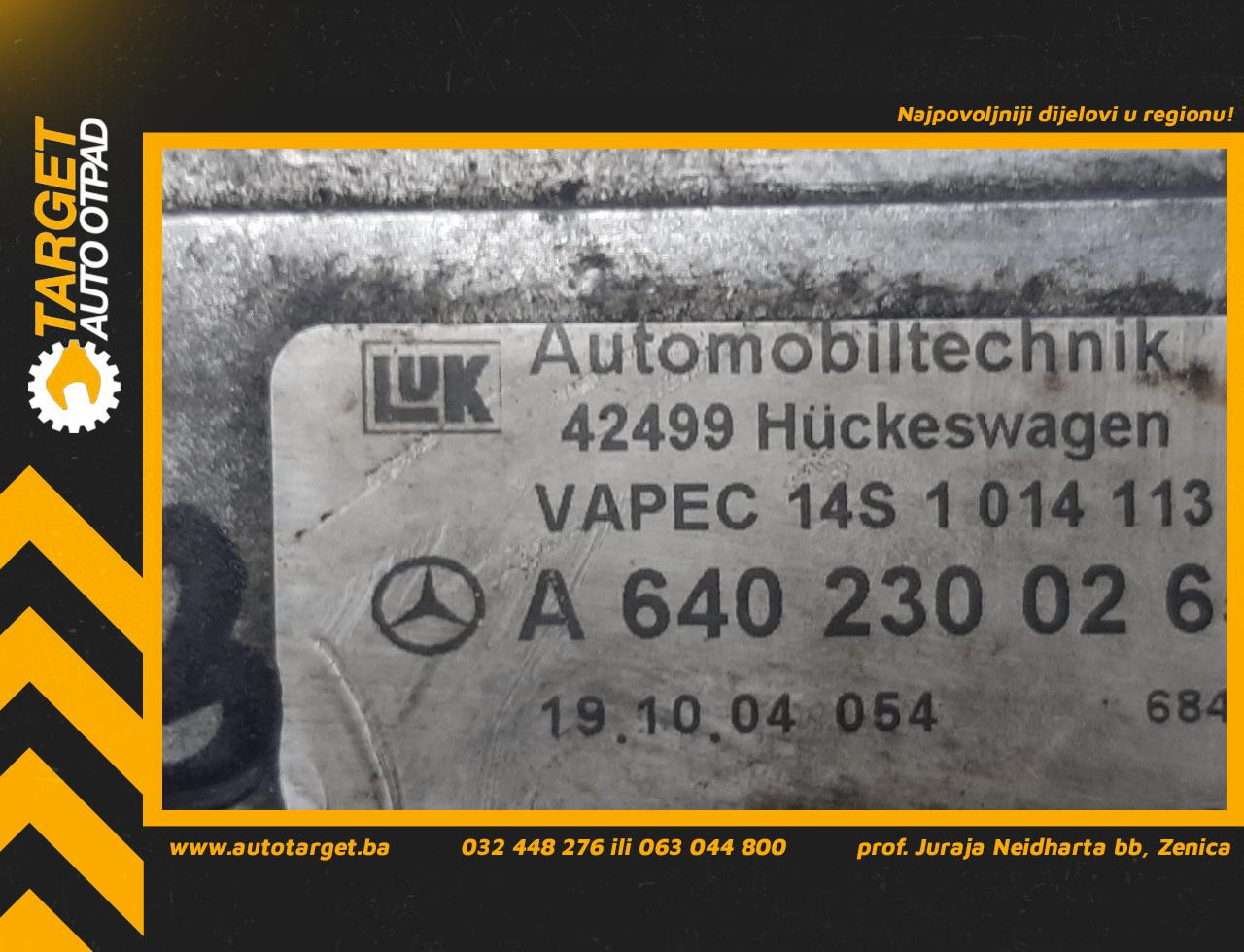 VAKUM PUMPA MERCEDES B KLASA (W245) > 05-08 A6402300265