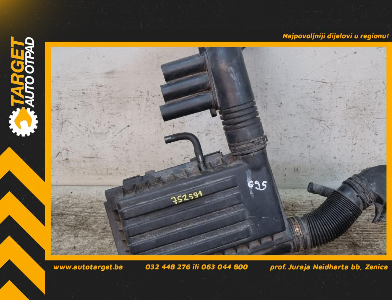 KUCISTE FILTERA ZRAKA AUDI A3 (8V1/8VA) > 12-16 04E1296