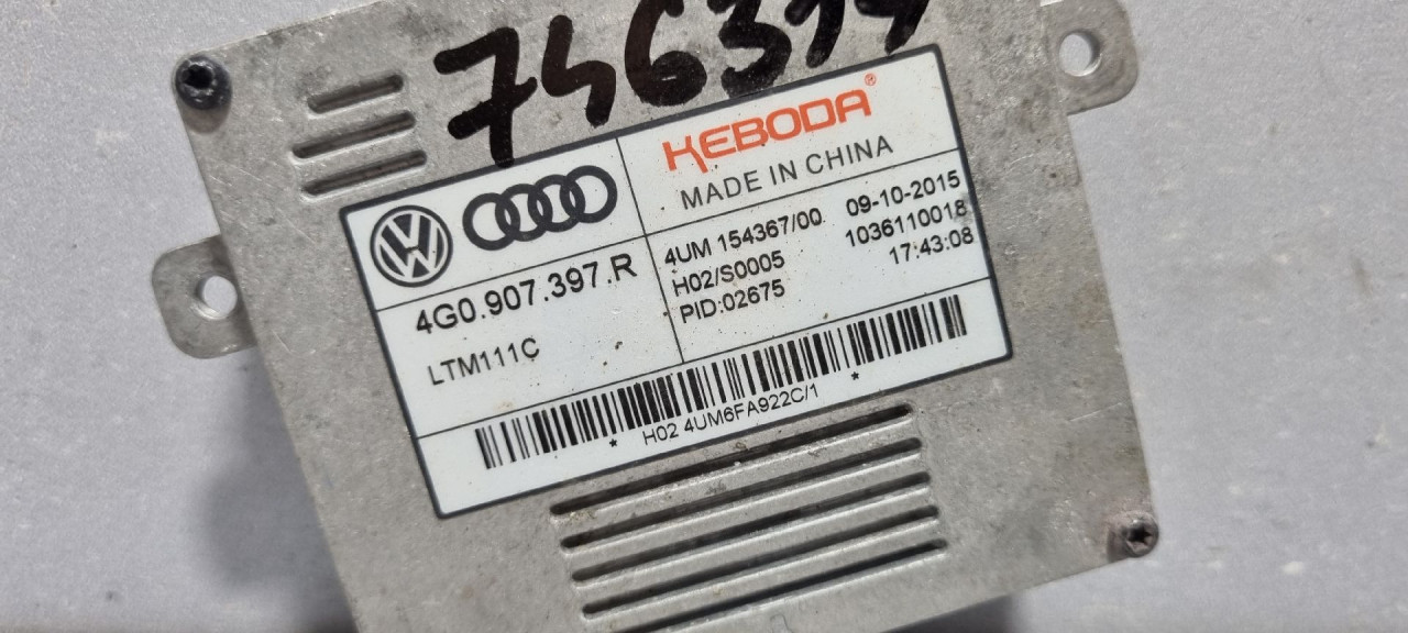 BALAST FARA AUDI A3 (8V1/8VA) > 12-16 4G0907397R