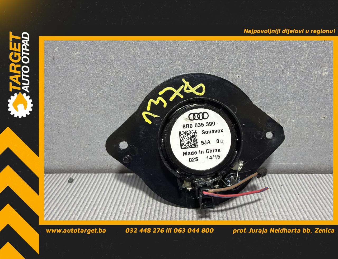DIJELOVI ZVUCNIK AUDI Q5 > 12-16 2.0 8R0035399