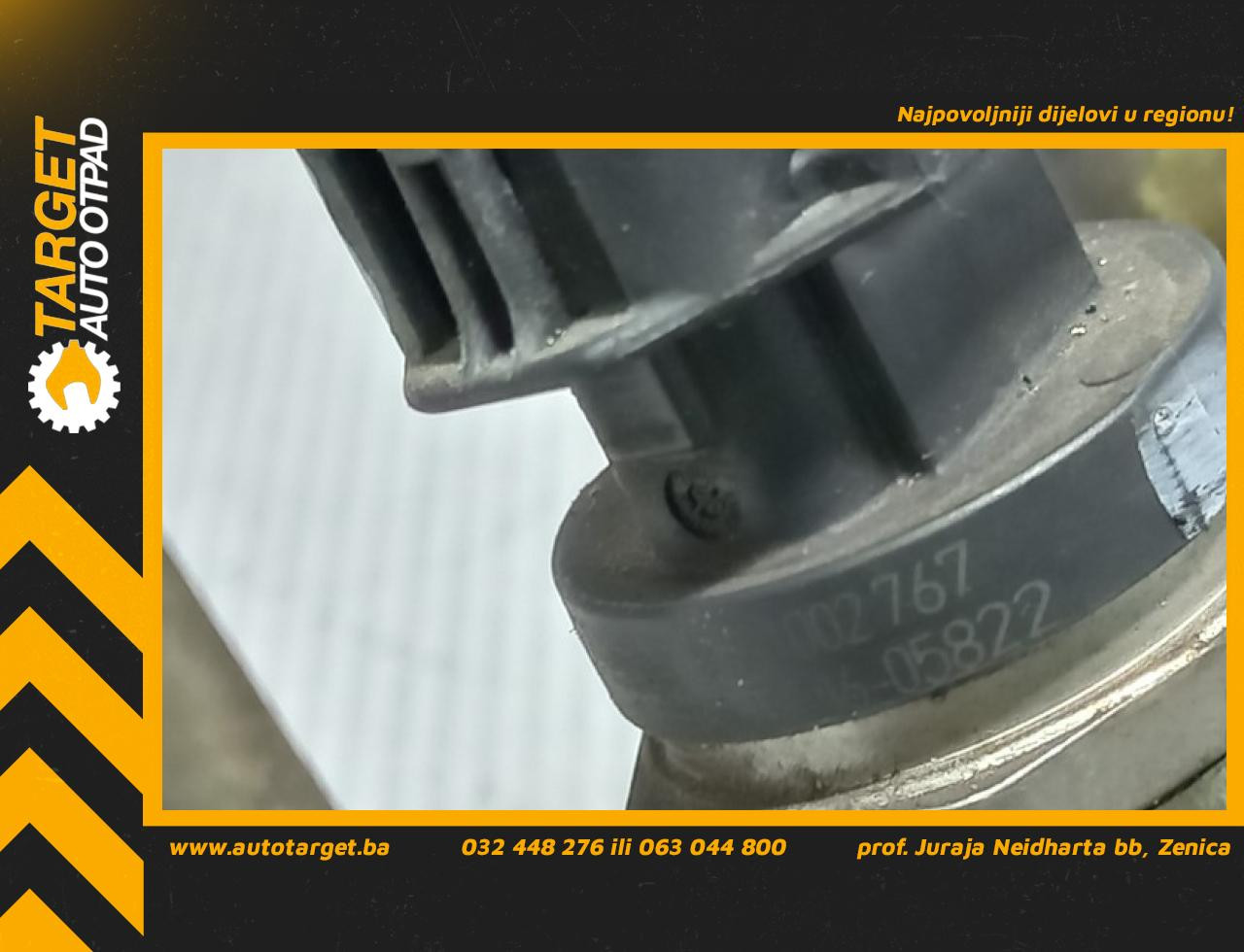 SENZOR PRITISKA GORIVA OPEL ASTRA H > 04-06 0281002767