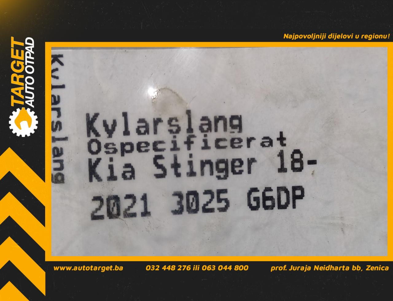 DIJELOVI CRIJEVO KIA STINGER > 18-