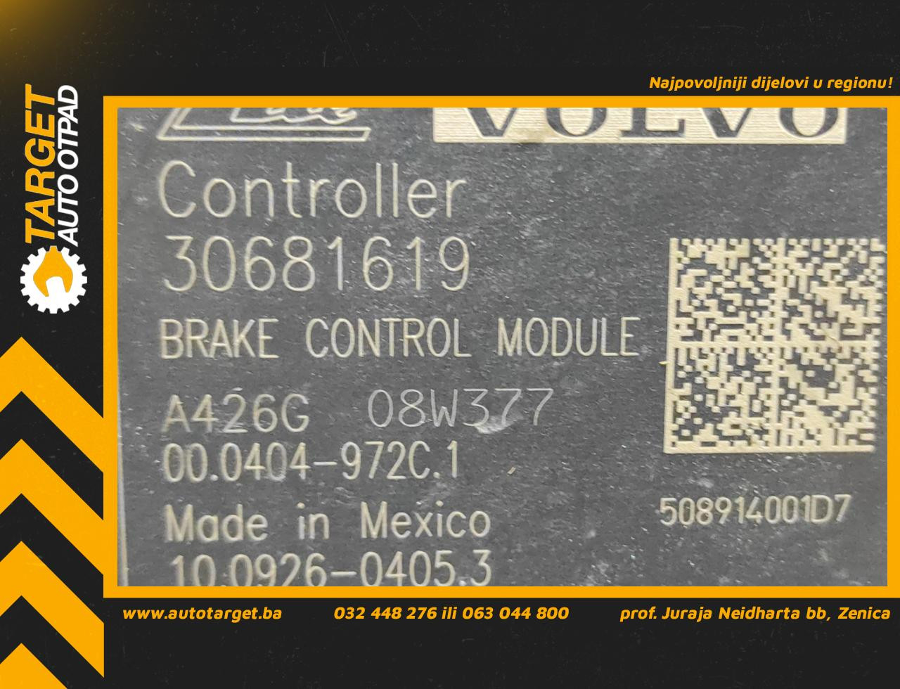ABS ELEKTRONIKA VOLVO XC70 > 07-13 30681619 P30681619