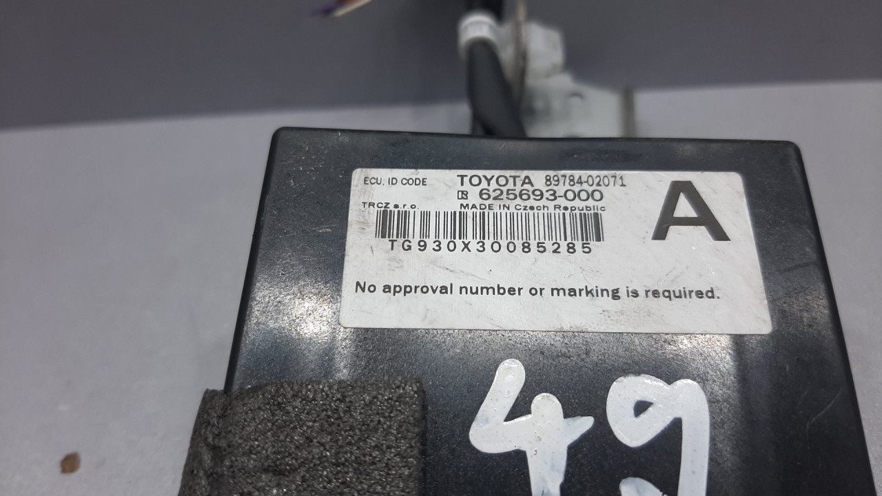 ELEKTRONIKA MODUL TOYOTA AURIS > 13-15 625693000